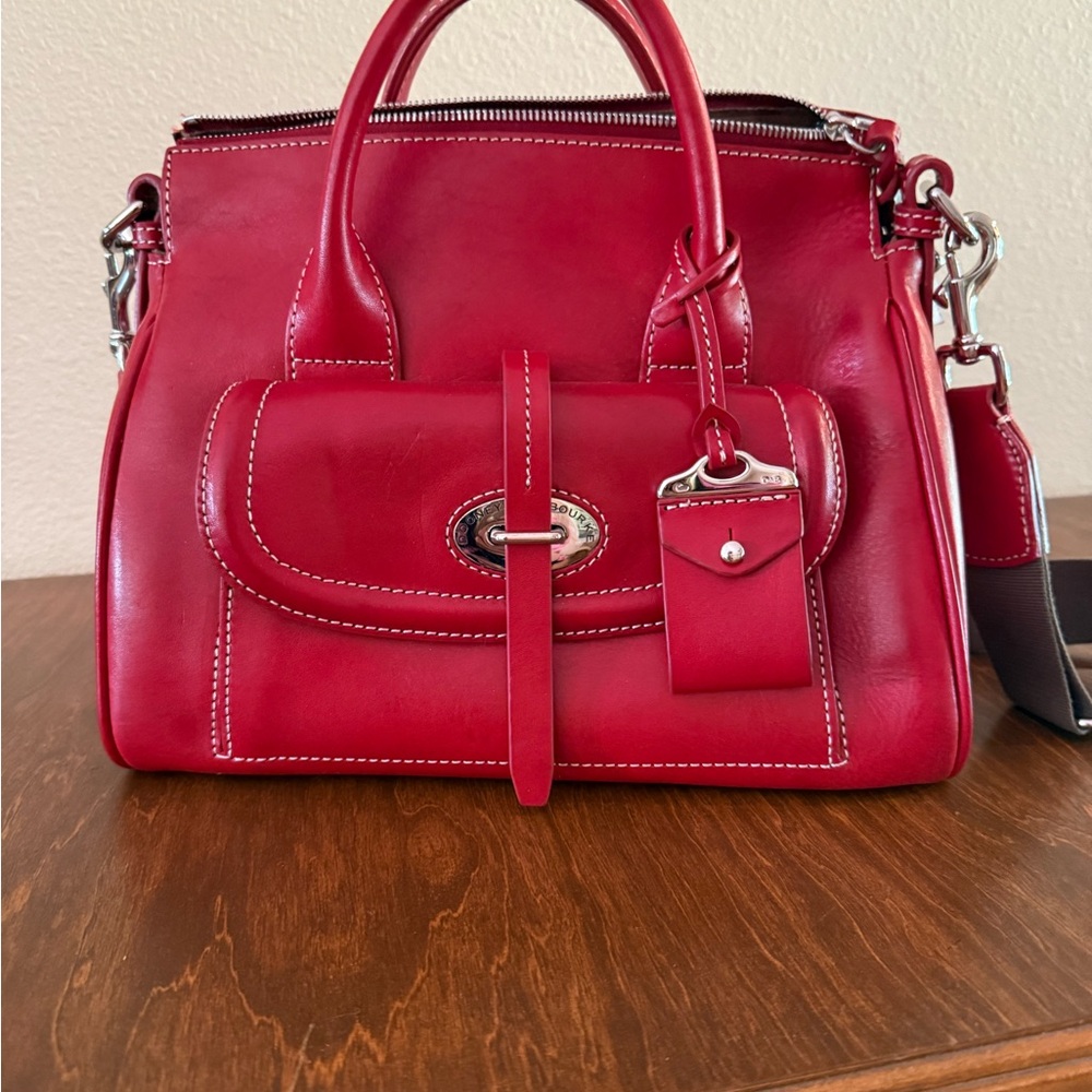 Dooney & Bourke Cherry Red Satchel